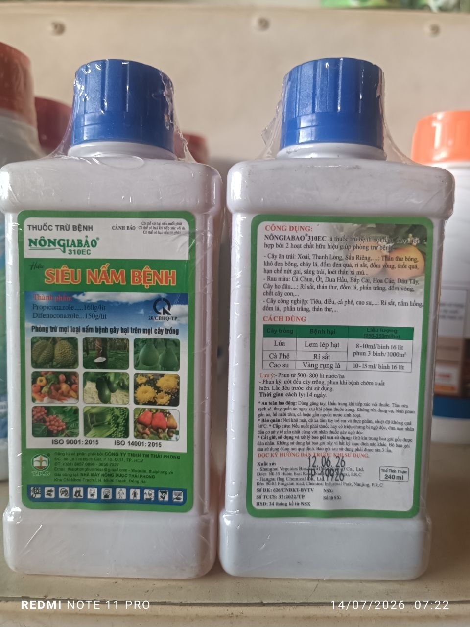 SIÊU NẤM BỆNH 310EC