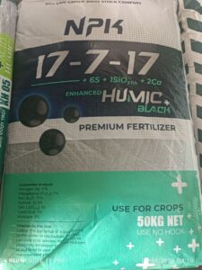NPK 17-7-17+6s+1sio2+2Ca