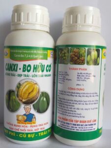 CANXI-BO HỮU CƠ