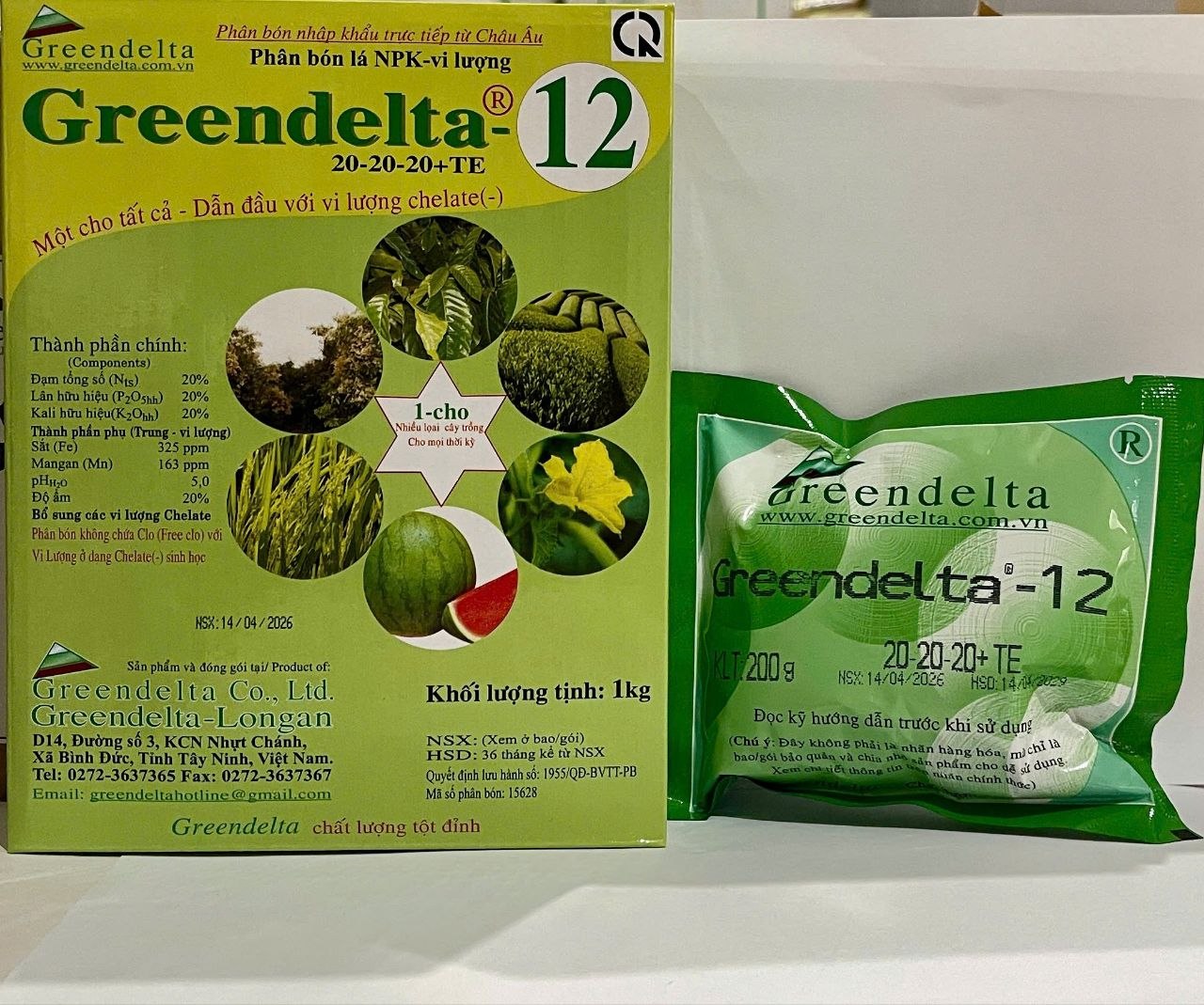 GREENDELTA- 12(npk 20-20-20+TE)(B-PBL-29)